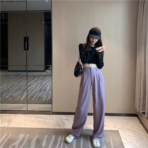 quần jean nữ 2020 ống rộng