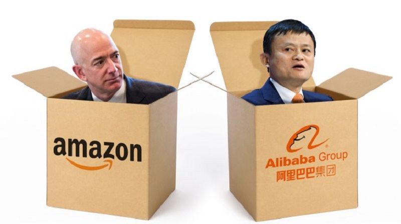 Alibaba và Amazon là hai công ty hàng đầu trong ngành TMĐT trên toàn cầu