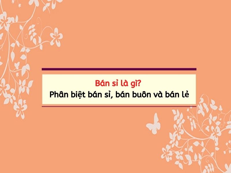 sỉ quần áo là gì