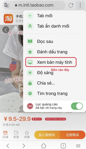 Chuyển sang chế độ xem dành cho máy tính