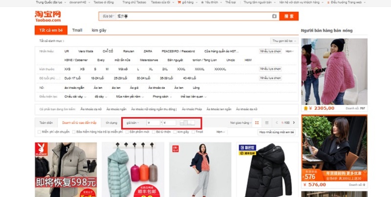 cách mua hàng trên taobao giá rẻ