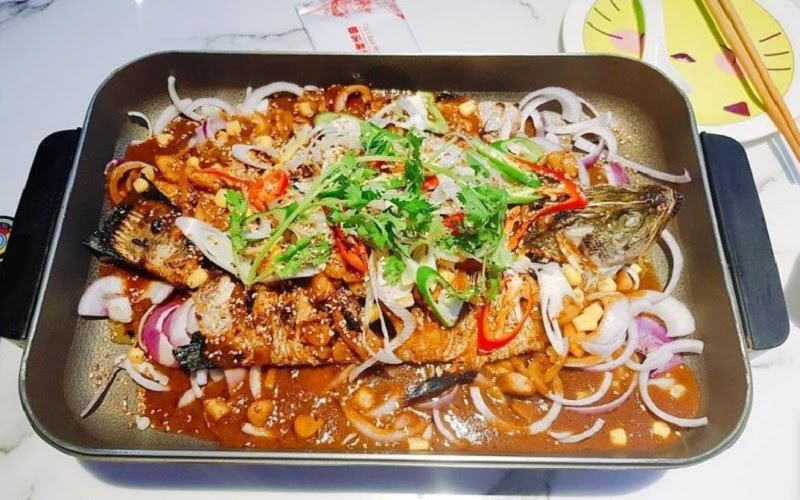 Cá Giang Đoàn là món ăn siêu cay của Trùng Khánh