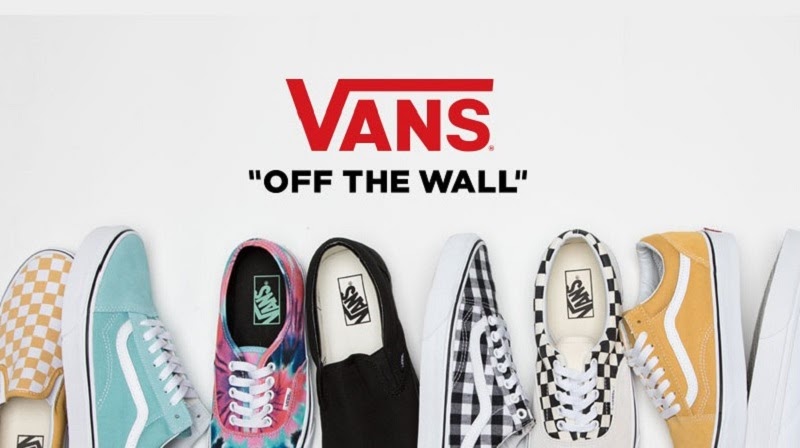 Vans là thương hiệu giày nổi tiếng của Mỹ