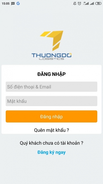 Đăng nhập tài khoản