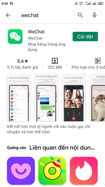 làm sao để nhận tiền qua wechat