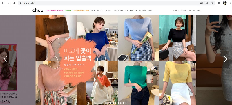 order quần áo hàn quốc facebook