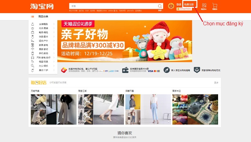 hướng dẫn mua hàng taobao