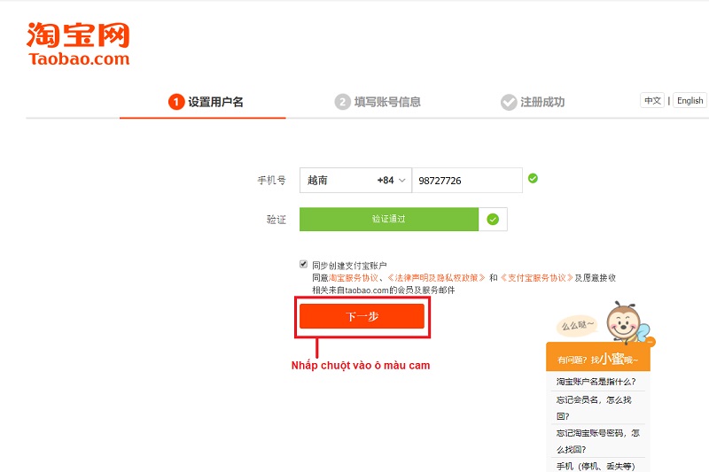 hướng dẫn mua đồ trên taobao