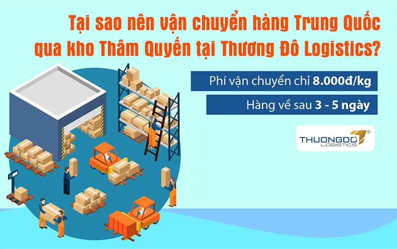 Tại sao nên vận chuyển hàng Trung Quốc qua kho Thâm Quyến tại Thương Đô Logistics