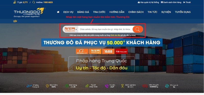 Thương Đô - Là đơn vị tiên phong đi đầu trong việc nhập khẩu chính ngạch 100% 