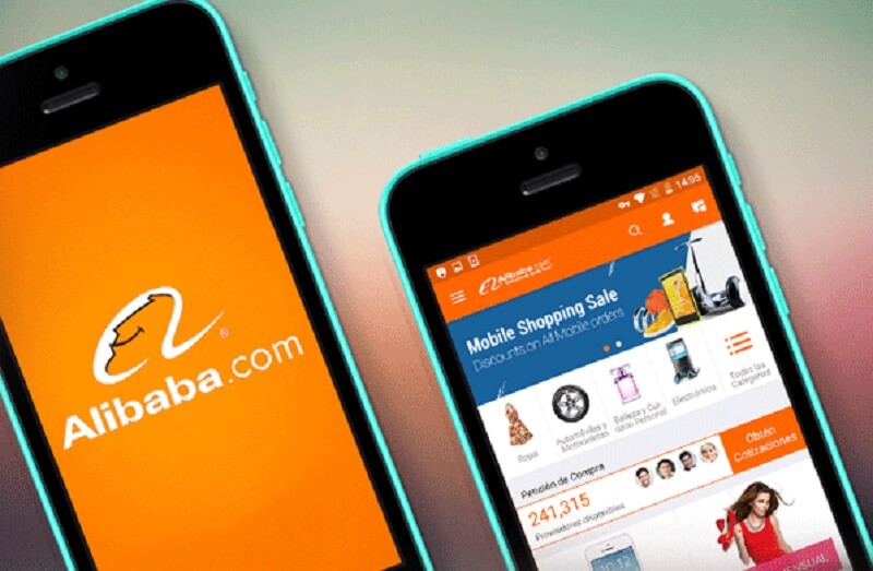 mua hàng trên app alibaba