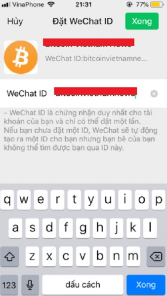 id wechat là gì