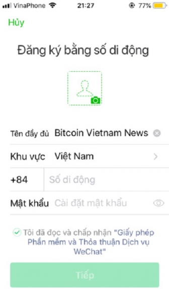 wechat id là gì