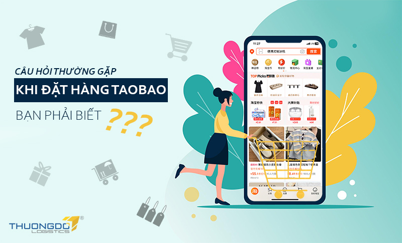 Một số câu hỏi thường gặp khi đặt hàng Taobao