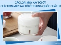 Các loại máy xay tỏi ớt – Tiêu chí chọn máy xay tỏi ớt Trung Quốc chất lượng