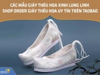 Các mẫu giày thêu hoa xinh lung linh – Shop order giày thêu hoa giá rẻ, uy tín trên Taobao