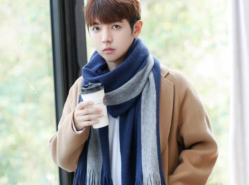 Mẫu khăn quàng cổ cashmere