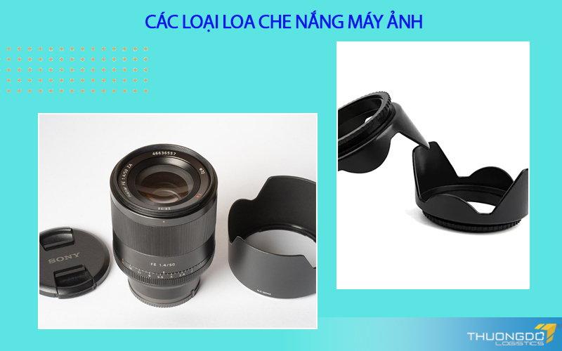 Các loại loa che nắng máy ảnh