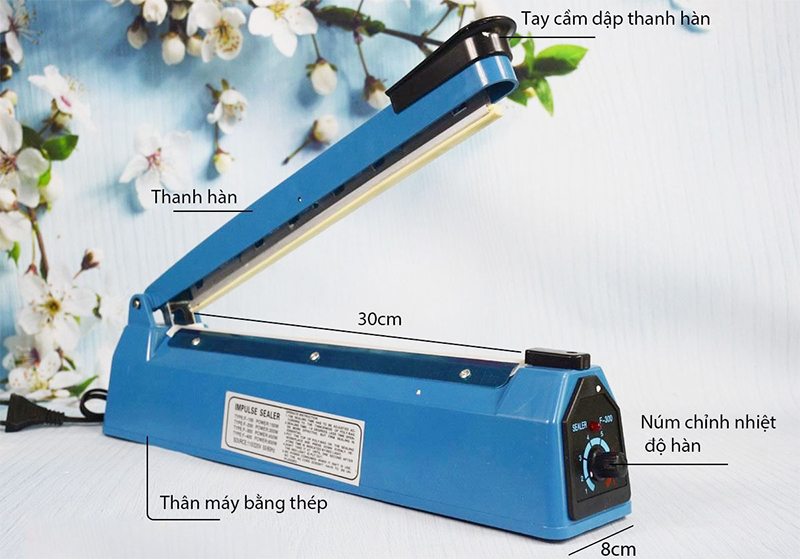Máy hàn miệng túi dập tay