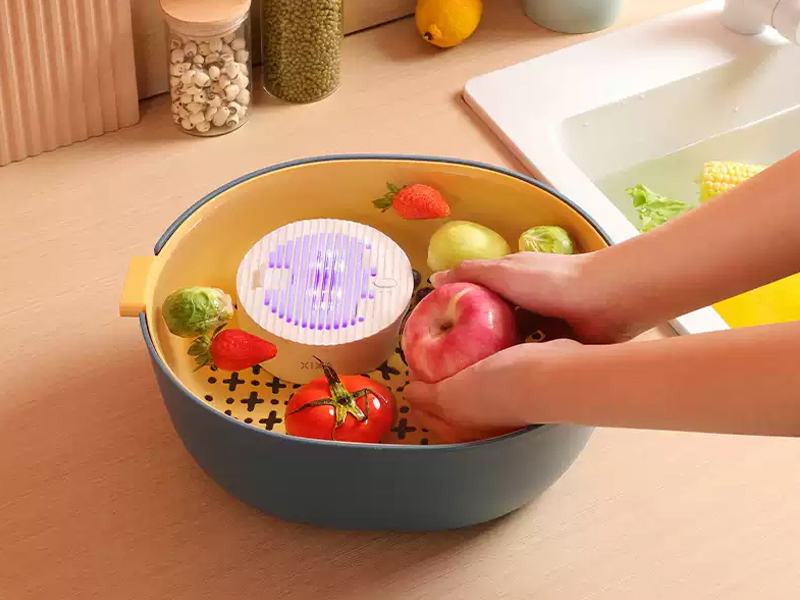 Máy rửa rau quả là gì?