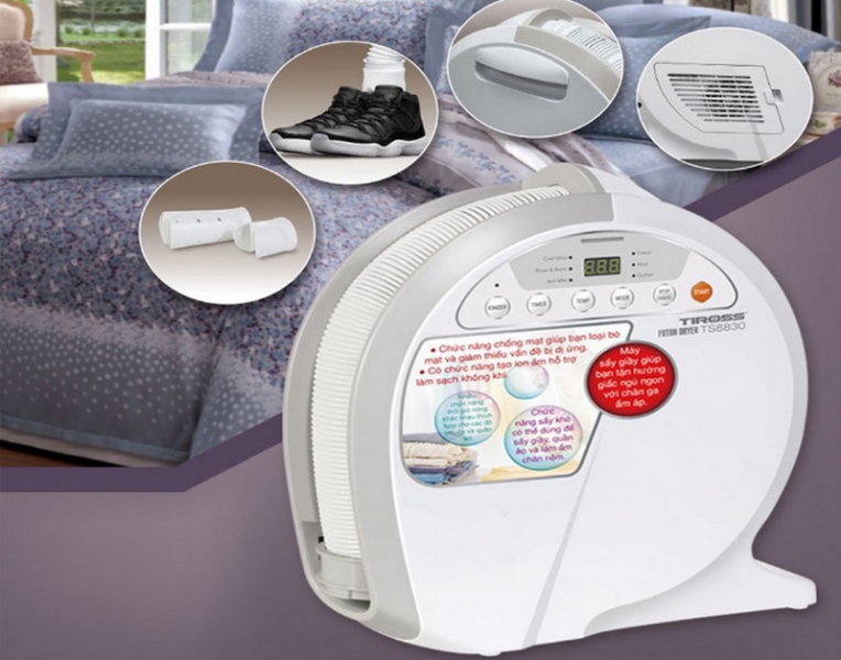 Máy sấy giày Tiross TS 8830