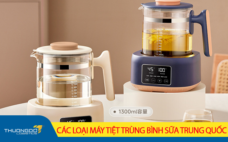 Các loại máy tiệt trùng bình sữa