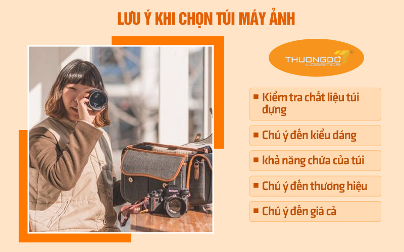 Lưu ý khi chọn túi máy ảnh