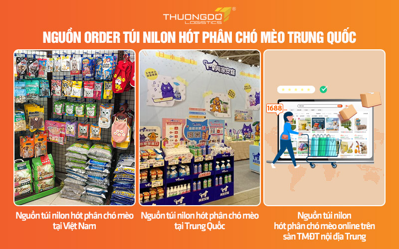 Nguồn order túi nilon hót phân chó mèo nội địa Trung bạn có thể tham khảo