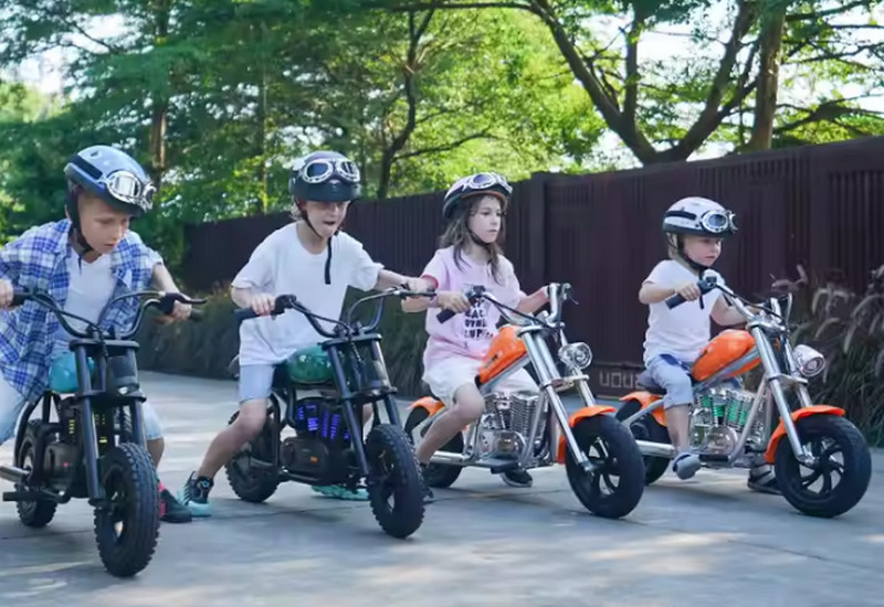 Thương hiệu xe máy điện cho bé Storm Rider