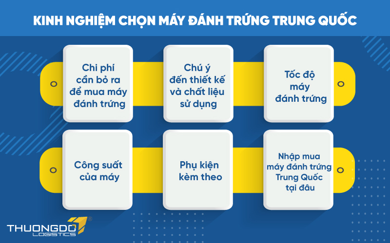 Kinh nghiệm chọn máy đánh trứng Trung Quốc