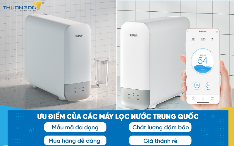 Cách nhập máy lọc nước Trung Quốc phù hợp cho từng đối tượng