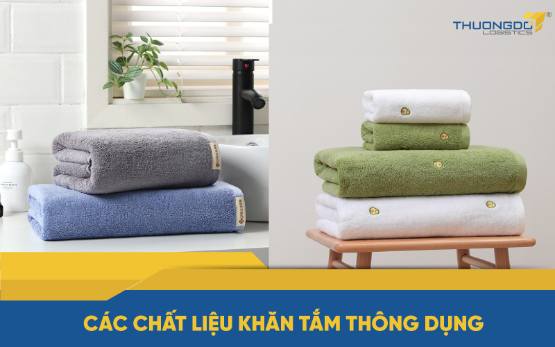 Các chất liệu khăn tắm Trung Quốc thông dụng