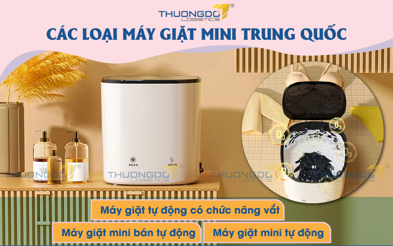 Các loại máy giặt mini Trung Quốc