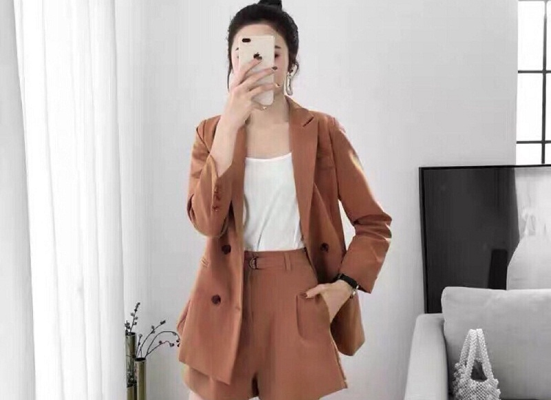 Áo vest form dáng dài