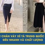 Order chân váy xẻ tà Trung Quốc online siêu nhanh và chất lượng