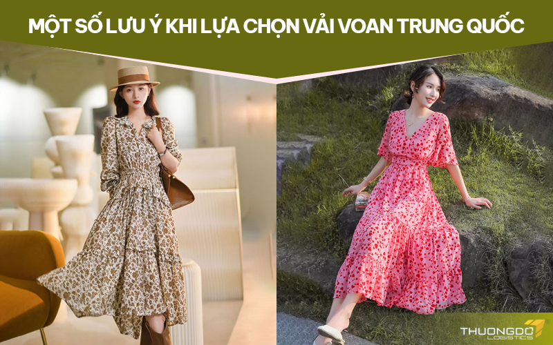 Một số lưu ý khi lựa chọn vải voan Trung Quốc