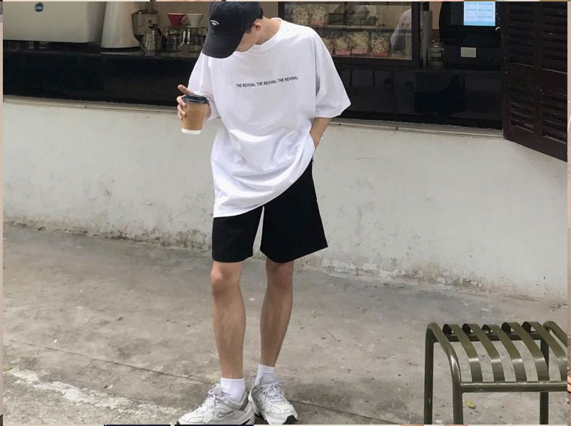  Bộ đồ ngủ áo thun và quần short nam