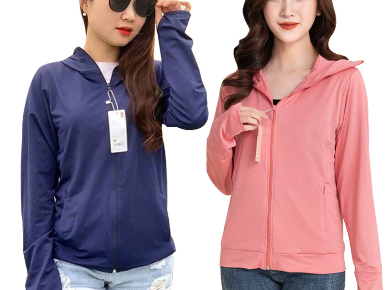 Áo chống nắng dạng vải thun