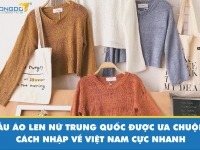 Mẫu áo len nữ Trung Quốc được ưa chuộng – Cách nhập về Việt Nam cực nhanh