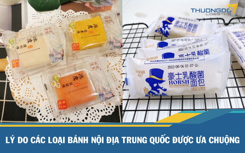 Lý do các loại bánh nội địa Trung Quốc được ưa chuộng