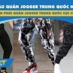 Các mẫu quần jogger Trung Quốc hot hit – Cách phối quần jogger Trung Quốc cực chất