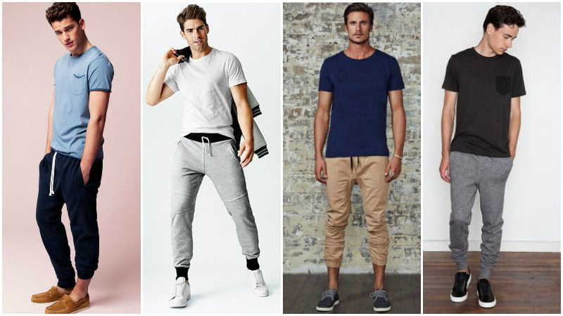 Quần jogger và áo thun