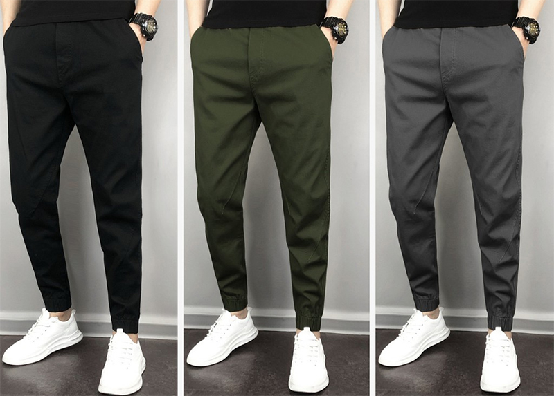 Quần jogger kaki