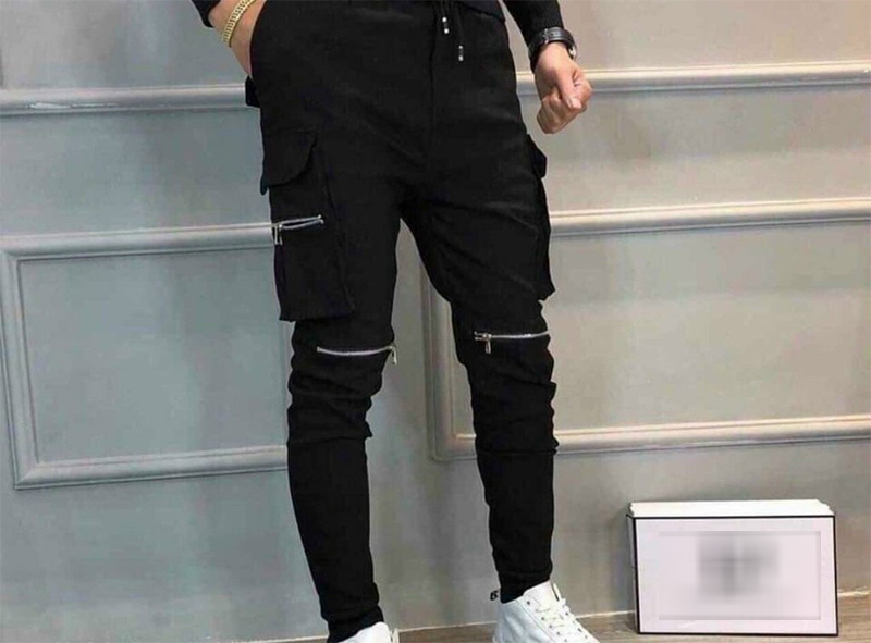 Quần jogger khóa