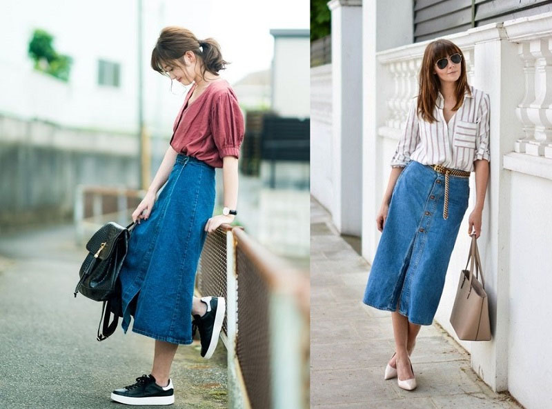 Váy denim