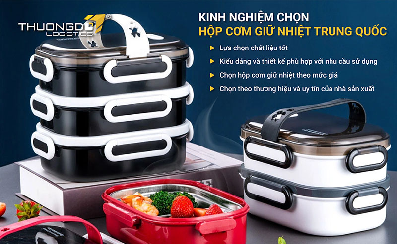 Kinh nghiệm chọn hộp cơm giữ nhiệt Trung Quốc