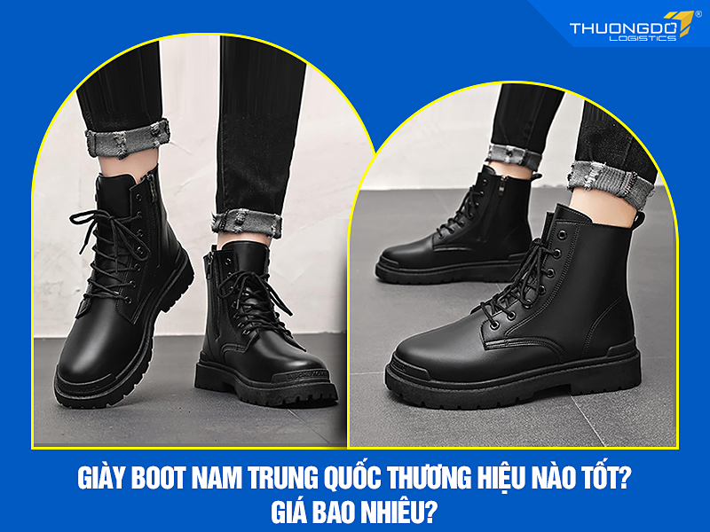 Giày Boot nam Trung Quốc