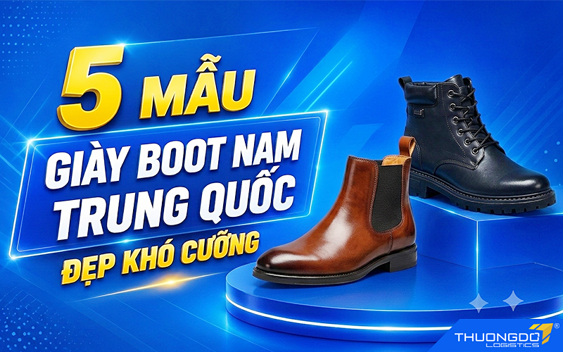 Top 5 mẫu boot nam Trung Quốc đẹp khó cưỡng