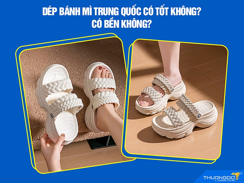 Dép bánh mì Trung Quốc