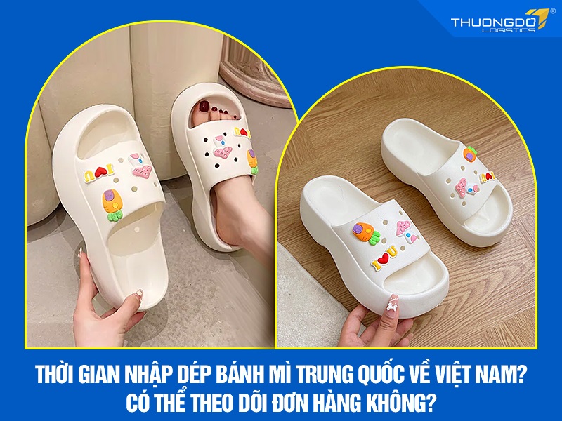 dép bánh mì Trung Quốc